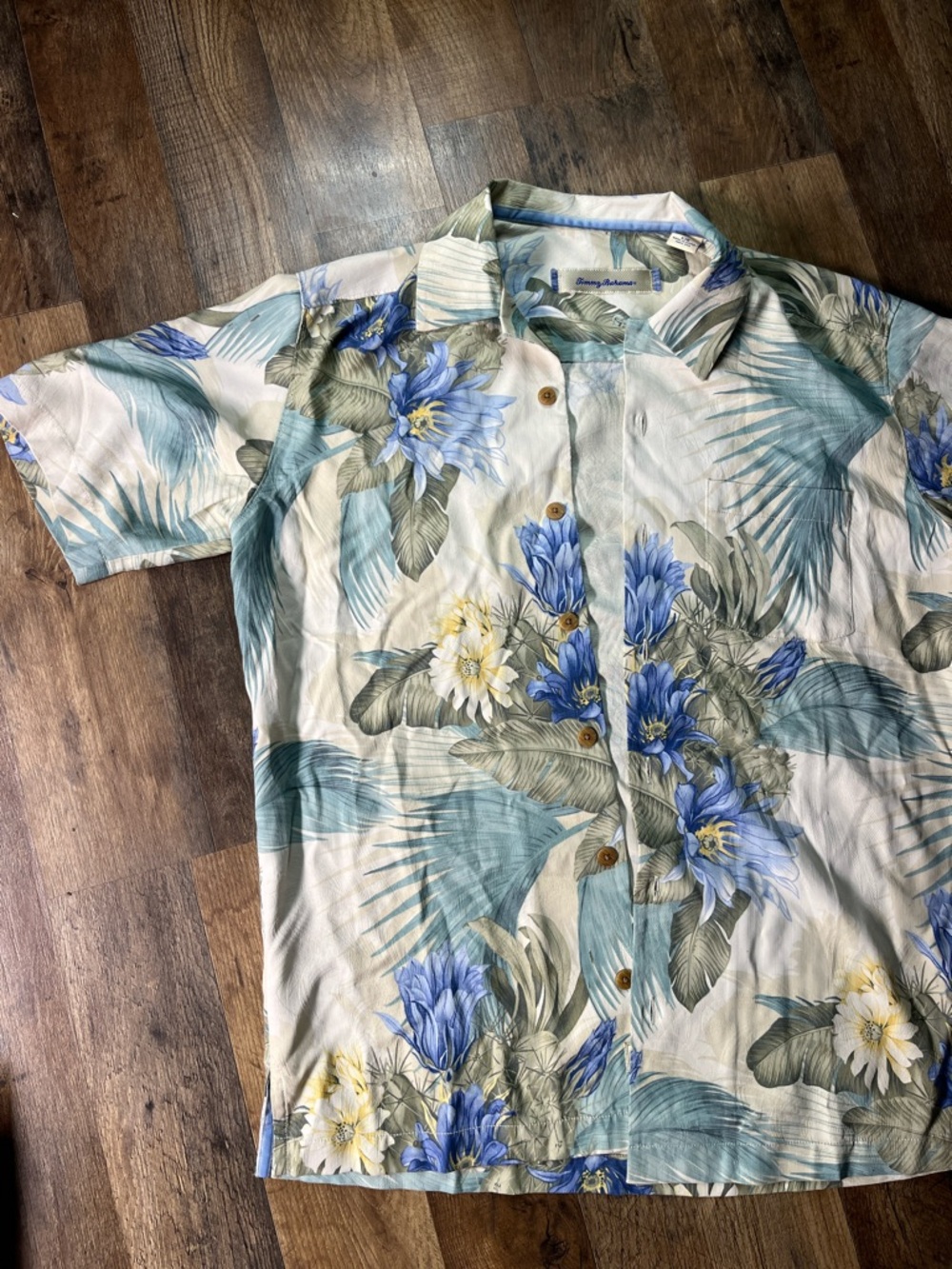 Tommy Bahama Silk Short-sleeve Hawaiian Shirt